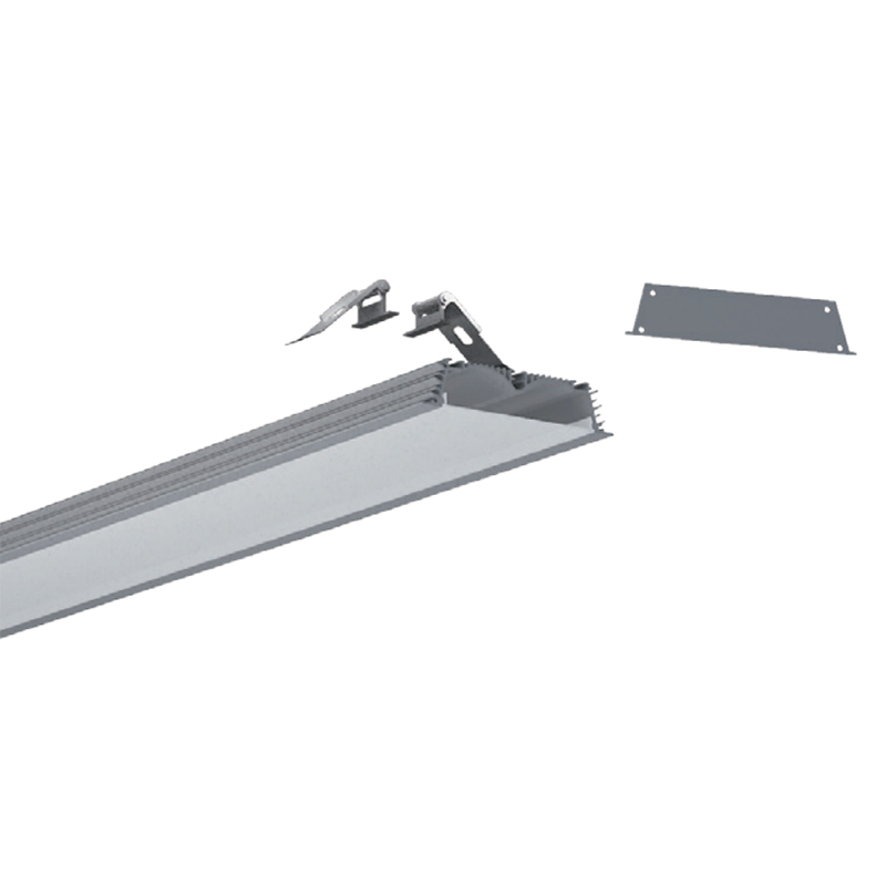 Recessed Aluminum LED Light Profile Channel For 15mm Double Row LED Lighting Strip Recessed Aluminum LED Light Profile Channel For 15mm Double Row LED Lighting Strip
